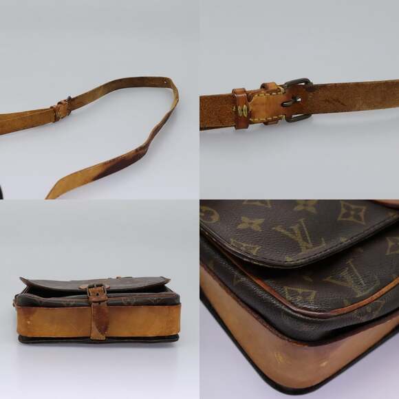 LOUIS VUITTON Monogram Cartouchiere GM Shoulder Bag M51252 - Picture 10 of 13